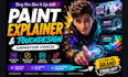 do custom paint explainer videos, touch design visuals, interactive animation