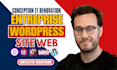 build wordpress business website design, redesign wordpress website development