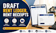 draft rent ledger and rent receipt, lease agreement