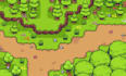 create a rpg pixel game art tileset, tile map, background, asset and in 8 bit
