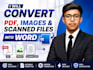 convert PDF, images, jpg and png files into word or excel