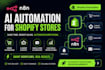 build shopify ecommerce n8n workflow automation and ai agent