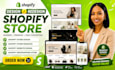 shopify store design shopify store redesign shopify website design shopify store
