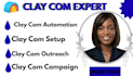 set up clay com,n8n,hubspot