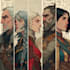 design a dnd party art and group art