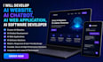develop ai website,ai chatbot,ai web applicaton