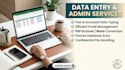 be your expert data entry and virtual assistant