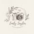 do hand drawn watermark camera photography logo