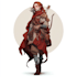 draw a dnd character illustration