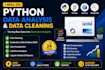 clean analyze and visualize data using python pandas