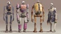 design sci fi mecha and robot concept art