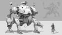 make high quality robot, mecha concepts