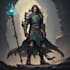 create full body dnd character art and illustration