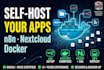 self host n8n and deploy your apps with docker compose on a linux vps