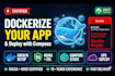 dockerize your app and deploy docker compose containers on linux vps