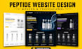 build peptide website peptide store research peptide woocommerce peptide website