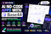 build ai no code low code web apps using base44 vibe coding