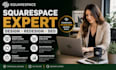 setup square up booking website redesign squarespace business website pod store