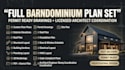 do 3d exterior interior layout for barndominium, ceiling plan, license engineer