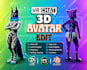 create, edit and optimize your vrchat furry avatar with physbones and gogoloco