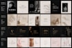 design luxury instagram posts and branding templates