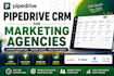automate and integrate pipedrive CRM for marketing agencies