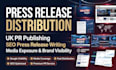 do press release distribution writing press release publish press release UK pr
