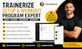setup trainerize, everfit, truecoach and upload workout programs