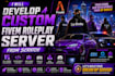 develop a custom fivem roleplay server from scratch