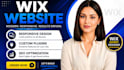 wix website redesign wix website development wix website design wix landing page