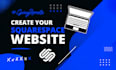 develop and design a squarespace website