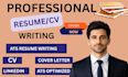 write edit proofread resume writing student ats resume cv writing cover letter