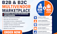 create b2b multi vendor b2c ecommerce website marketplace dokan b2b b2c website