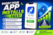 do android mobile app promotion, app install, game promotion
