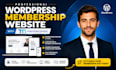 create membership website, memberpress website, subscription website