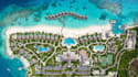 design resort site plan, master plan, consept, landscape render, map animation