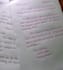 write anything with my beautiful handwriting