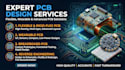 design flexible, rigid flex pcb wearable pcb, breadboard and reverse engineering