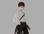 do custom stylized 3d character modeling and anime 3d art