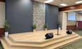 do church design elevation 3d rendering interior and exterior design