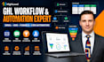 create gohighlevel workflow, automation and sales funnels