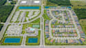 do property cgi, 3d site plan, rv park, subdivision layout with rendering