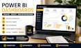 create excel and power bi dashboards for sales, inventory and business analysis