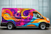vehicle wrap, car wrap design