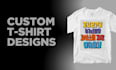 create custom t shirt design