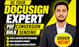 be your docusign expert pdf conversion bulk sending