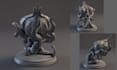 scult tabletop miniature fantasy and printable stl character