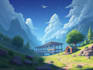 create environment concept art backgrounds
