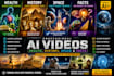 create ai animated videos