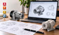 patent drawing, product cad model, 3d cad design,prototype design service